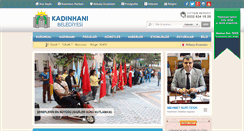 Desktop Screenshot of kadinhani.bel.tr